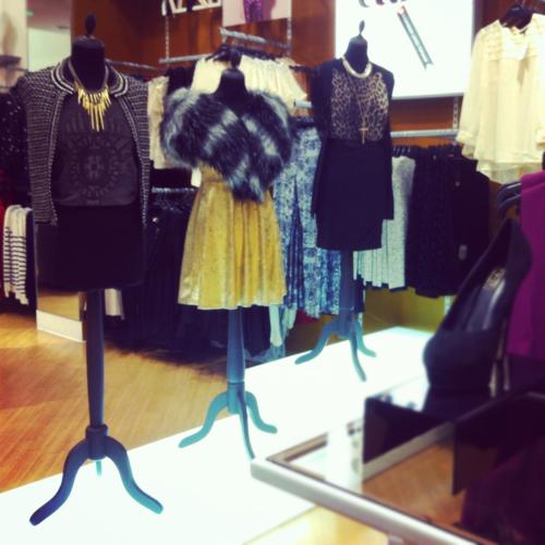 A picture of Topshop visual merchandising